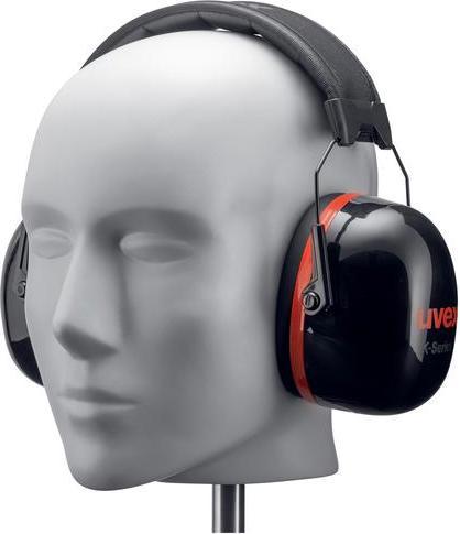 Actual product image Uvex Safety Earmuffs K30 black, red SNR 36 dB SizeL, M, S (1 x)