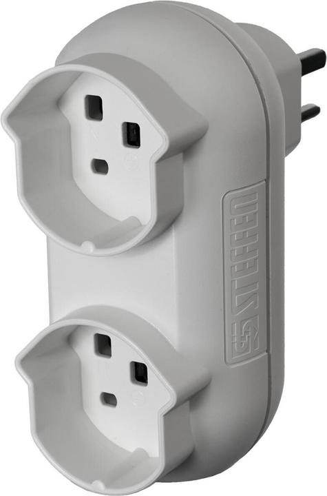 Image du produit Steffen Adaptateur multiple STRONG 2xT25 (400V/16A) ws (Type 25, 2 x)