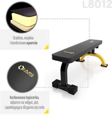 Actual product image HMS Training bench Premium L8012