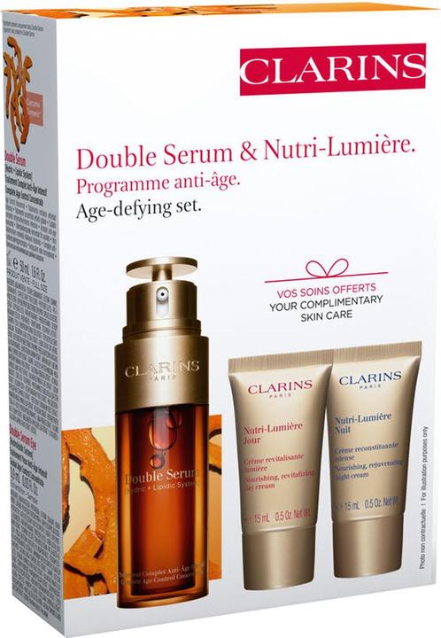 Produktbild Clarins Loyalty Double Serum & Nutrifiant Lum