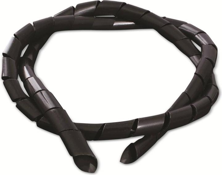 Actual product image Quadrios 2111C146 Spiral hose 12 to 70 mm Black 1 set (Cable spiral hose, 1000 cm)
