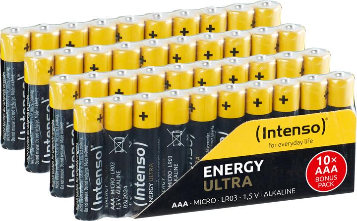 Produktbild Intenso Energy Ultra (40 Stk., AAA, 1250 mAh)