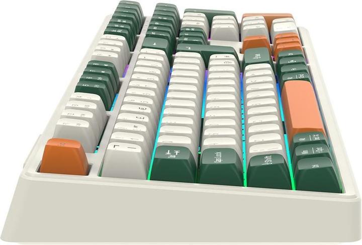Canyon Computertoetsenbord Shadder GKW-11 Mech RGB UK/US Wireless Wit