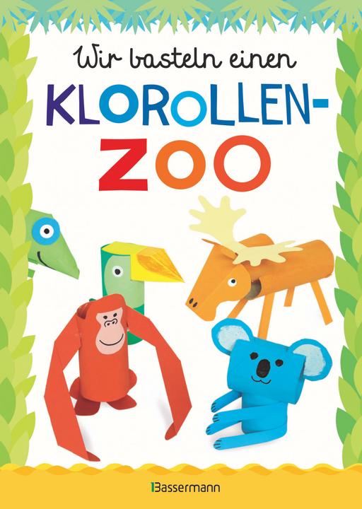 Immagine prodotto Wir basteln einen Klorollen-Zoo. Das Bastelbuch mit 40 lustigen Tieren aus Klorollen: Gorilla (Tedesco, Norbert Pautner, 2020)