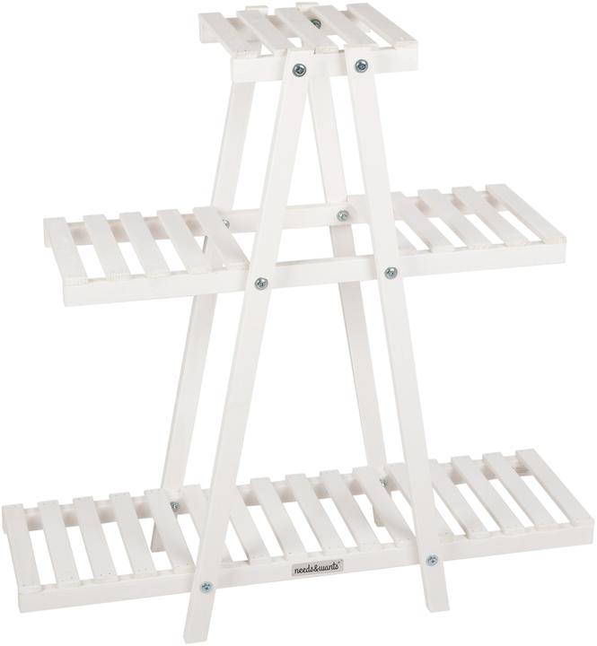 Actual product image Needs&Wants Blumenregal "Bloomy1" mit 3 Etagen, Fichte (weiss)