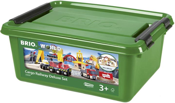 Actual product image Brio set with railway tracks Railway Deluxe, 33097