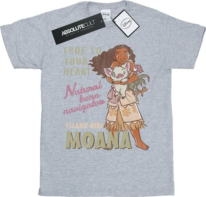 Immagine prodotto Disney Moana Natural Born Navigator Maglietta Ragazze (116)