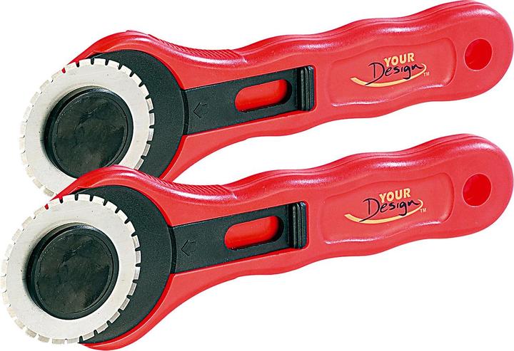 Your Design 2er Pack Rundmesser mit Perforationsklinge