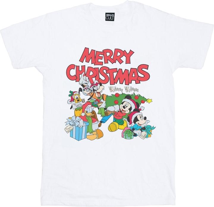 Disney Mickey And Friends Winter Wishes TShirt (3XL)