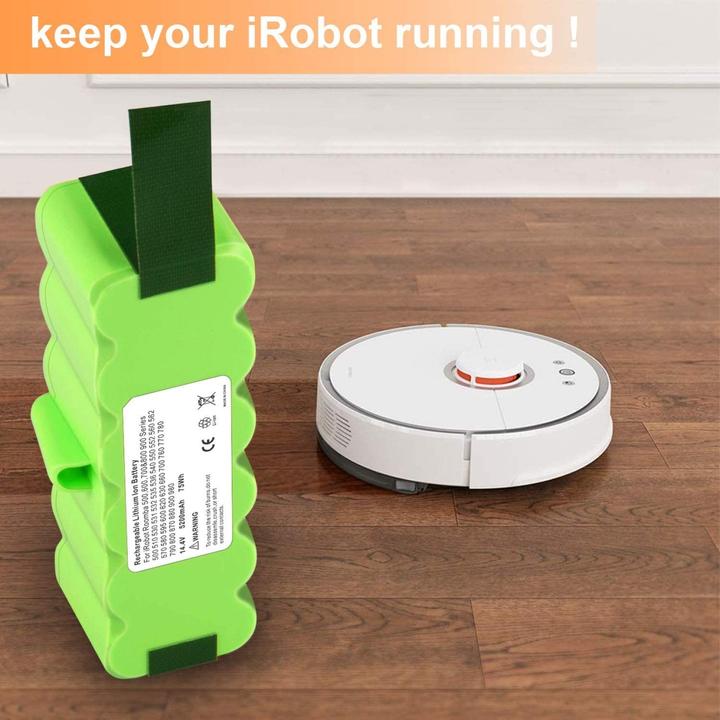 Immagine prodotto Acconic Batteria 5200mAh f. Roomba iRobot 660 665 670 671 675 696 681 790 866 886 896 Scooba 450