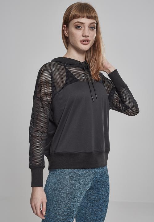Immagine prodotto Urban Classics Felpa da donna con cappuccio a rete (S)