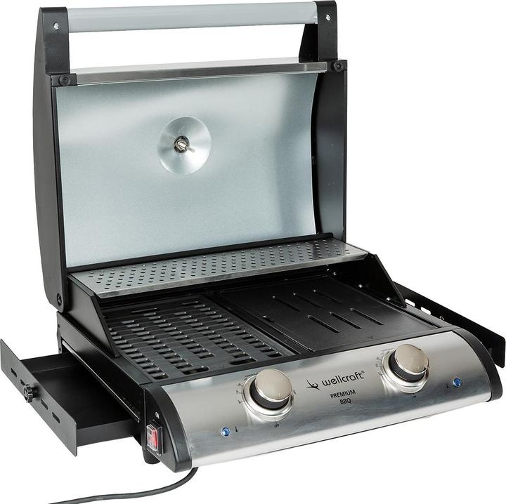 Produktbild Wellcraft Gourmet-Profi-Elektrogrill 2200 W (2.20 kW)