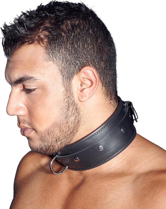 Actual product image Zado Leather neck cuff padded