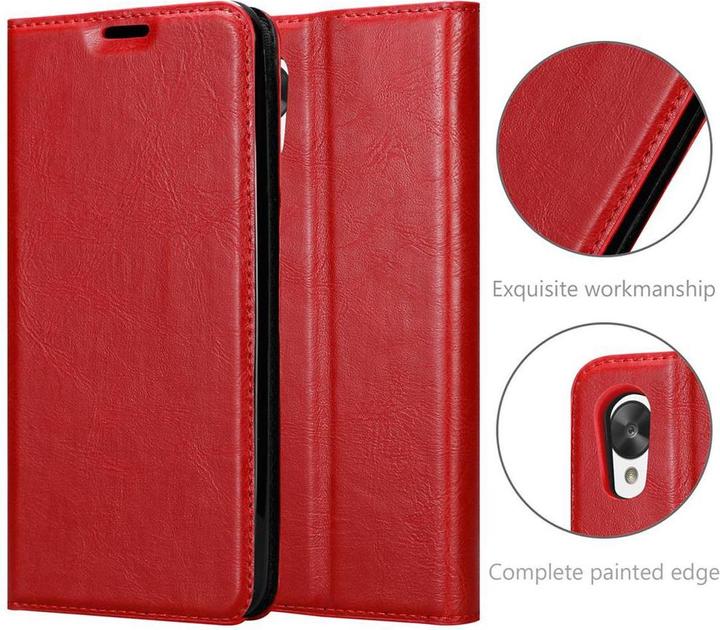 Actual product image Cadorabo Book Invisible Magnet Cover (LG Nexus 5)