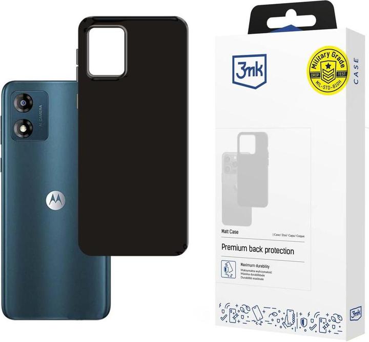 Produktbild 3MK Matt Case Motorola Moto E13 czarny/black (Motorola Moto E13)