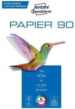 Actual product image Avery multifunctional paper (90 g/m², 500 x, A4)