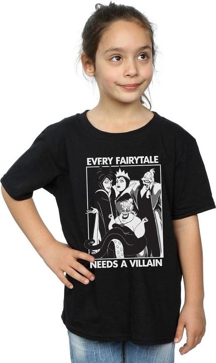 Produktbild Disney Every Fairy Tale Needs A Villain TShirt Mädchen (152, 158)