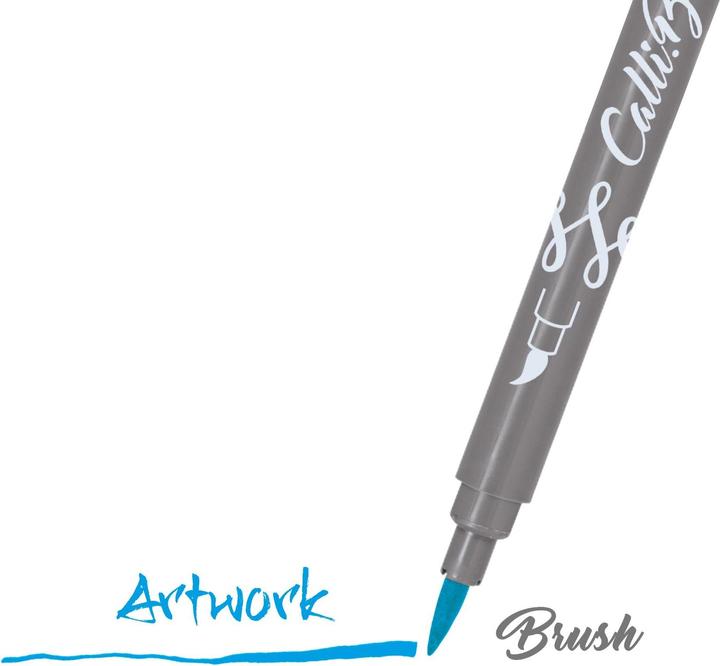 Produktbild Online Calli Brush Pen (Mehrfarbig, 11 x)
