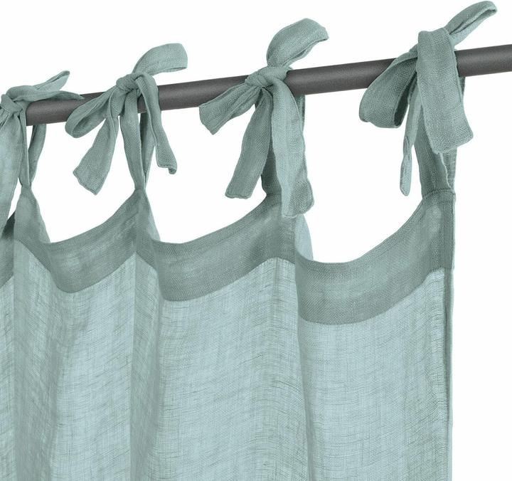 Actual product image Loberon Curtain Gryphia blue (250 x 135 cm)