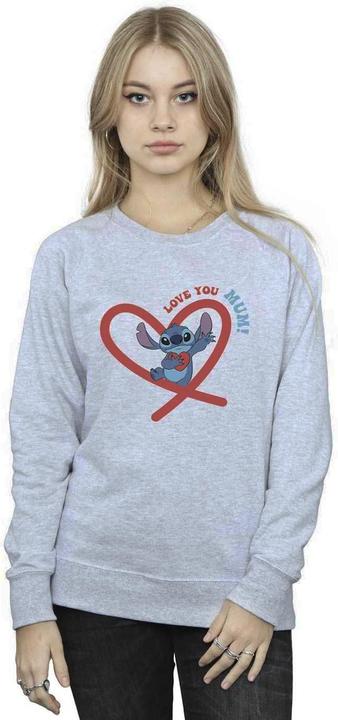 Immagine prodotto Disney Lilo & Stitch Love You Mum Felpa Donna (L)
