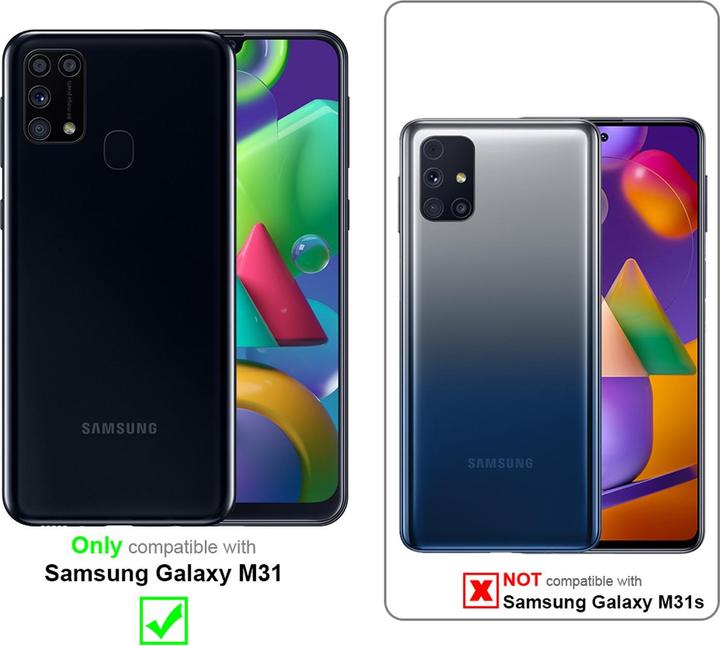 Productafbeelding Cadorabo Boek Onzichtbare Magneethoes (Samsung Galaxy M31)
