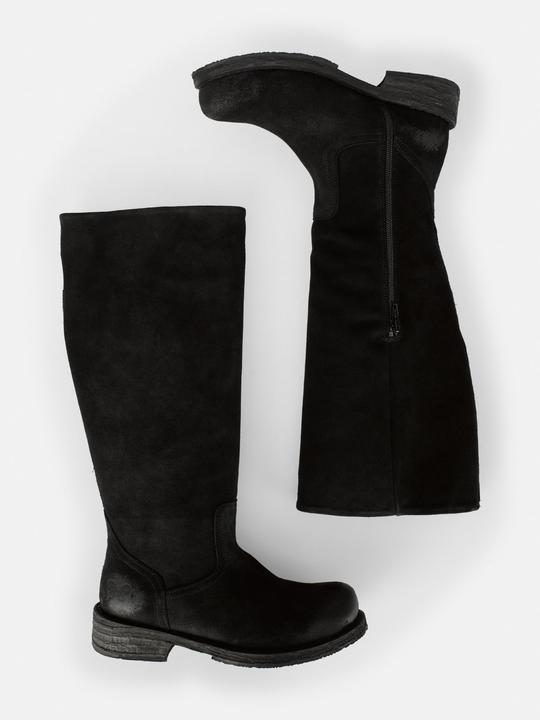 Actual product image Felmini The wide fit Cooper W038 is a suede boot with an inside zip that can be worn both inside and (36)