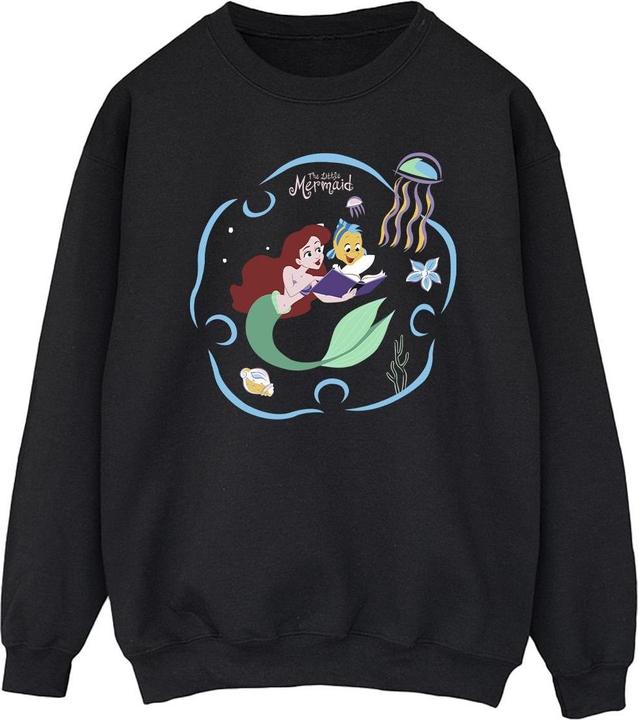 Immagine prodotto Disney The Little Mermaid Reading A Book Felpa Uomo (XL)