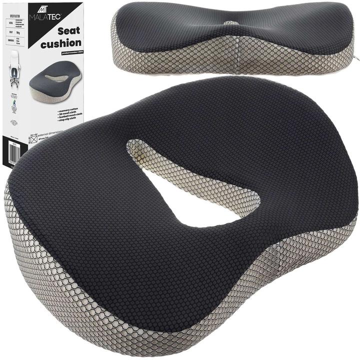 Produktbild Malatec Orthopädisches Sitzkissen (46 x 36 x 11 cm)