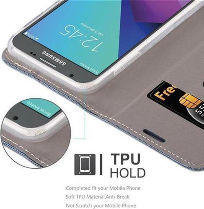 Image du produit Cadorabo Couverture look jeans Book (Samsung Galaxy J5 (2017))