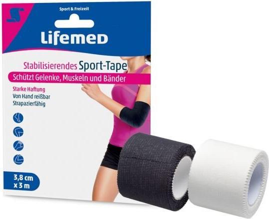 Immagine prodotto Lifemed Nastro sportivo stabilizzante 3 m x 3,8 cm (3 m)