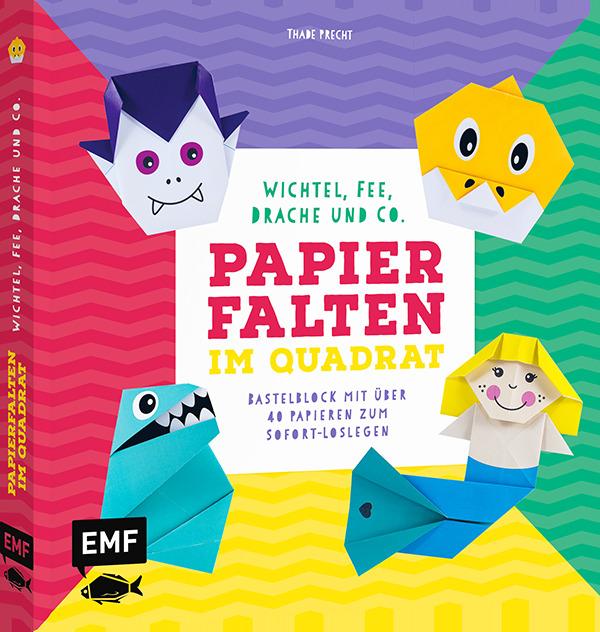 Actual product image Papierfalten im Quadrat - Bastel-Kids (German, Thade Precht, 2022)