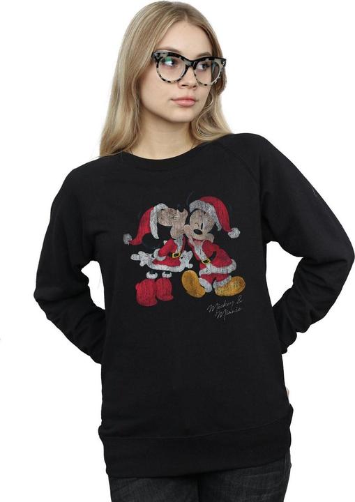 Produktbild Disney Mickey And Minnie Christmas Kiss Sweatshirt (L)