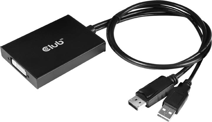 Actual product image Club 3D DisplayPort to Dual Link DVI-D HDCP OFF (DVI, 60 cm)