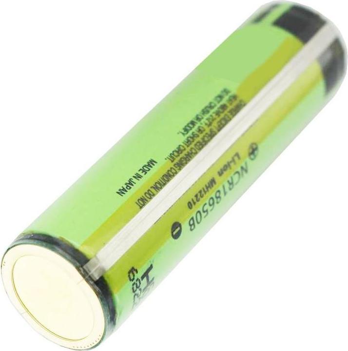 Produktbild Panasonic Akku 18650 mit Schutzschaltung und Schnell-Ladegerät (1 Stk., 18650, 3400 mAh, Ladegerät inkl. Akku)