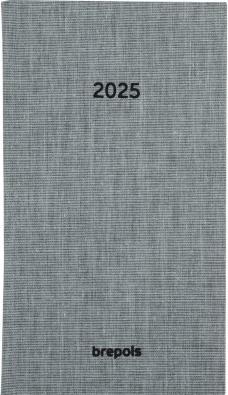 Actual product image Brepols Agenda Notavision Dubl. 2025 26.3.1483 1W/2S green ML 9x16cm (9 x 16 cm, Dutch)