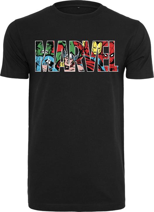 Mister Tee Marvel Logo Character Tee