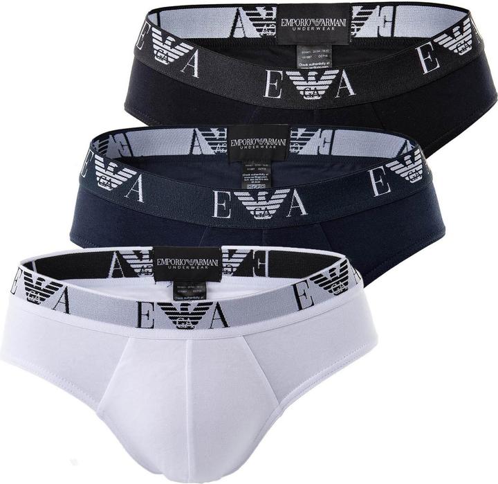 Produktbild Emporio Armani Slip Casual Figurbetont - 273 (M, 3er Pack)