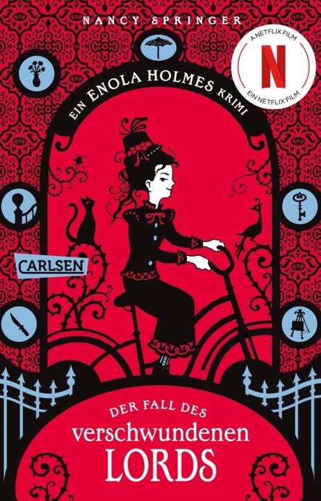 Immagine prodotto Enola Holmes: Der Fall des verschwundenen Lords (Tedesco, Nancy Springer, 2024)
