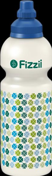 Immagine prodotto Fizzii Bottiglia da bere 600ml bianco perla di Graziela Cloverleaves (0.60 l)
