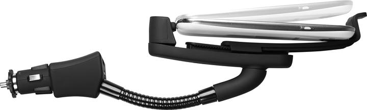 Actual product image SBS Car holder charger with micro USB connector and USB port for smartphone up to 5,5Inc