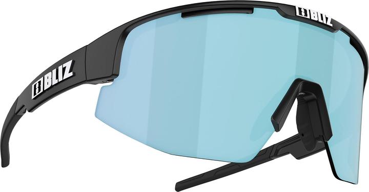 Bliz Matrix Small (Matt Black, Smoke Ice Blue)