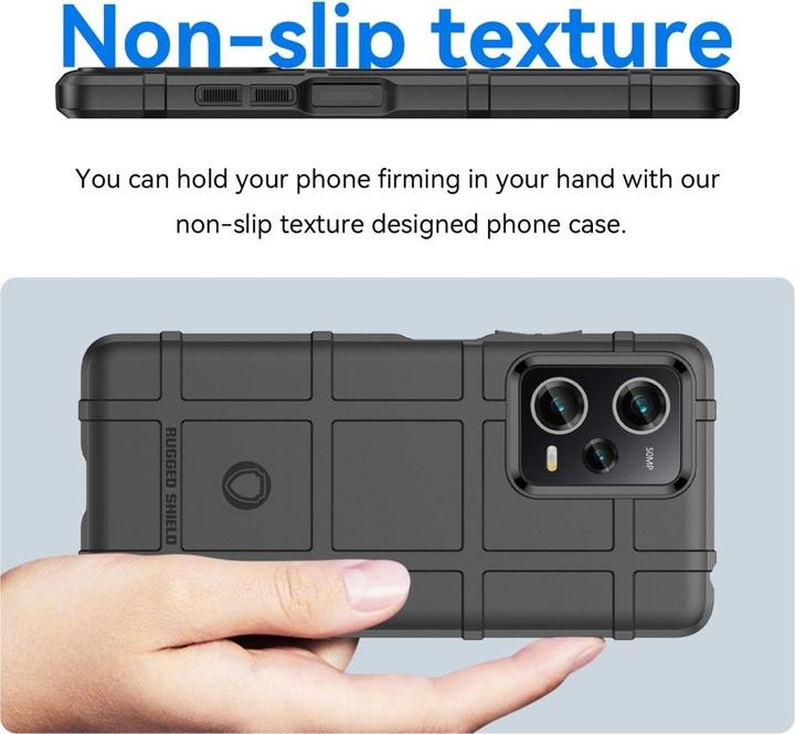 Produktbild Screenguard Xiaomi Redmi Note 12 Pro 5G Rugged Shield Hülle (Xiaomi Redmi Note 12 Pro 5G)