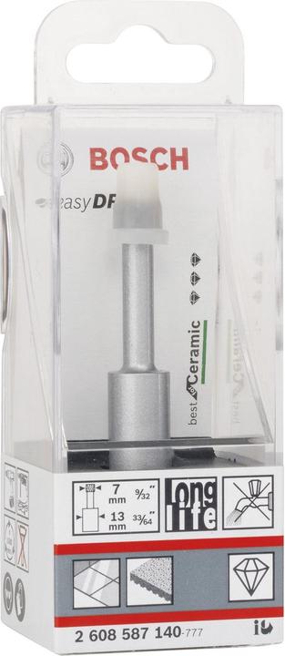 Produktbild Bosch Professional Zubehör Diamanttrockenbohrer Easy Dry Best for Ceramic, 7 x 33 mm (7 mm)