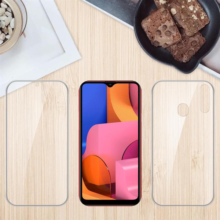Actual product image Cadorabo TPU 360 Degree Case Cover (Samsung Galaxy A20s)