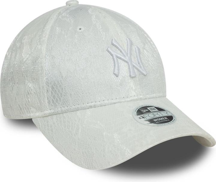 New Era 9Forty Damen Cap - LACE New York Yankees weiss