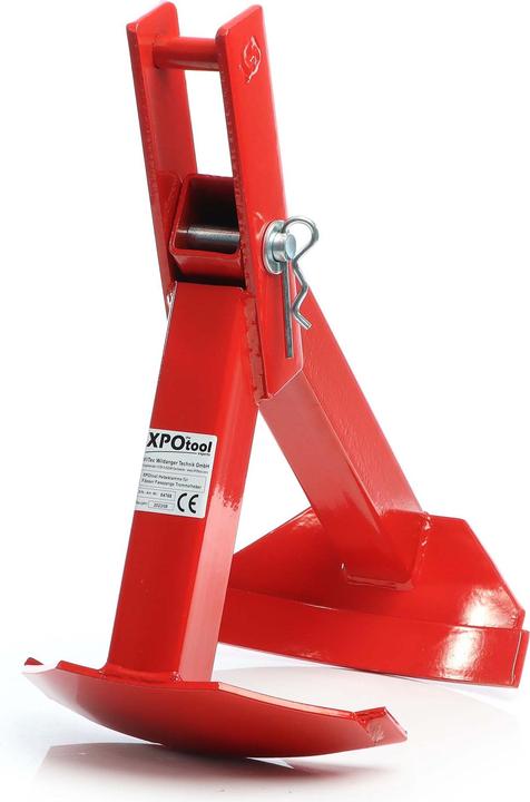 Produktbild XPOtool Hebeklemme für Fässer 210l 500kg 20-65cm Fasszange vertikal Fasskralle