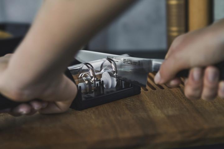 Actual product image Miyabi Knife sharpener
