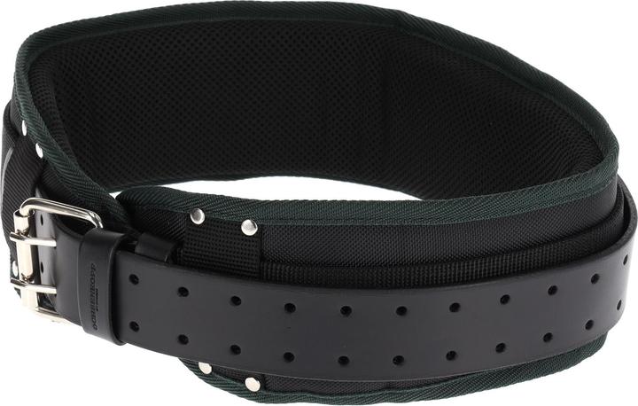 Actual product image Ochsenkopf professional forestry belt, genuine leather, double hole, padded, 80-120 cm (120)