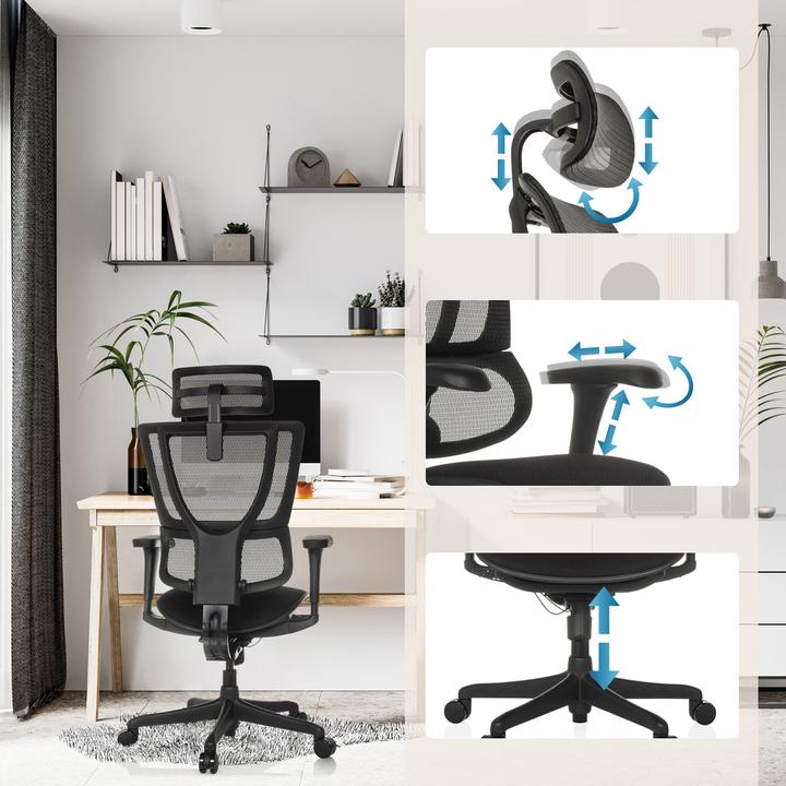 Produktbild Hjh Office Ergohuman Slim Eco F Gen2