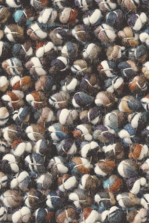 White, Turquoise, Brown, Violet